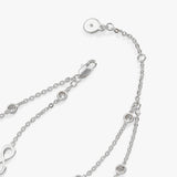 Sister Infinity Chain Double Strand Bracelet - Aaria Tees Aaria Tees