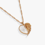 Wings of Protection Charm Necklace - Aaria Tees Aaria Tees