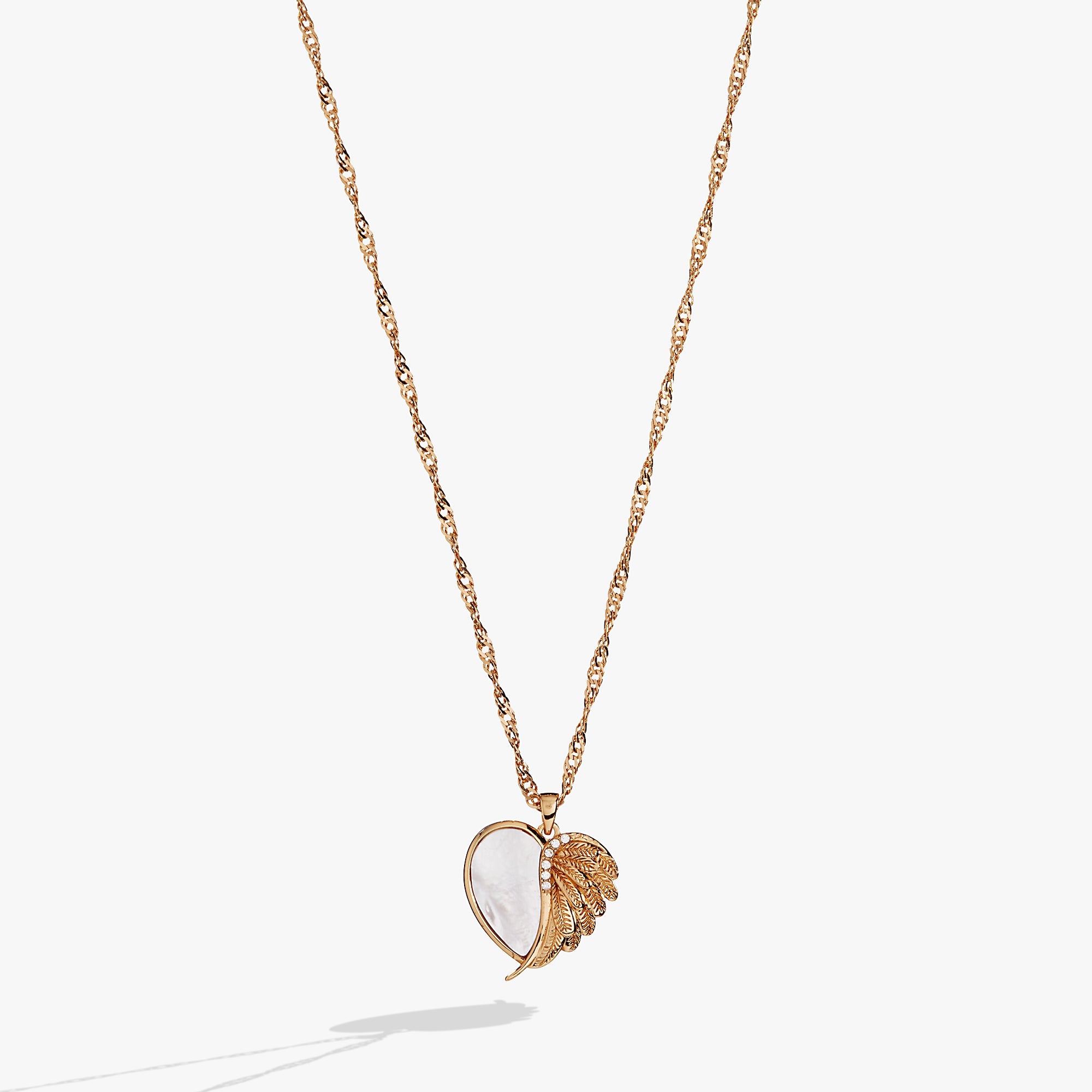 Wings of Protection Charm Necklace - Aaria Tees Aaria Tees