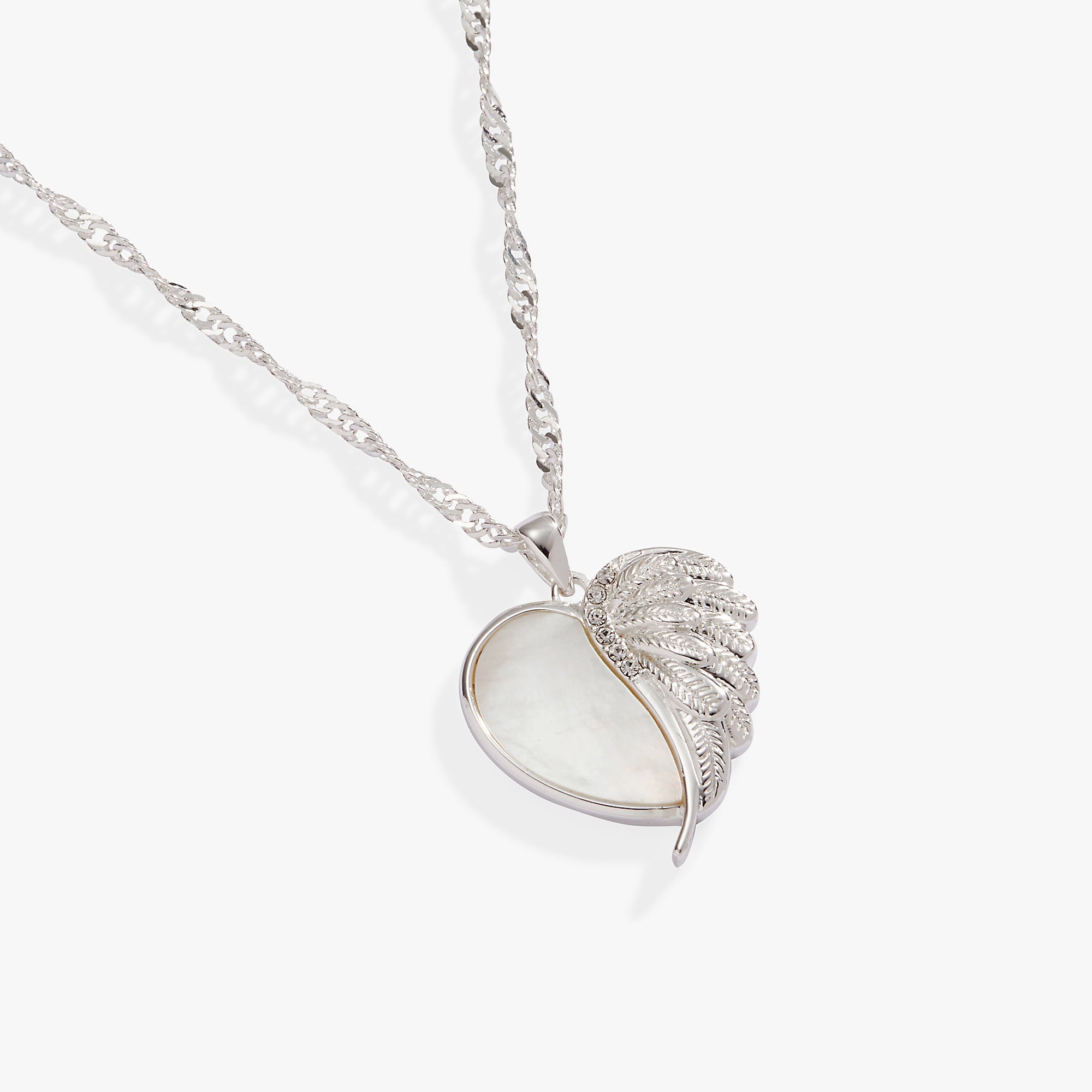 Wings of Protection Charm Necklace - Aaria Tees Aaria Tees