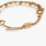 Crystal + Pearl Stranded™ Bracelet Set - Aaria Tees Aaria Tees