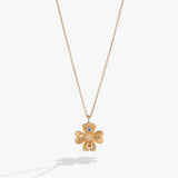 Lucky Four Leaf Clover Adjustable Necklace - Aaria Tees Aaria Tees