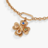 Lucky Four Leaf Clover Adjustable Bracelet - Aaria Tees Aaria Tees