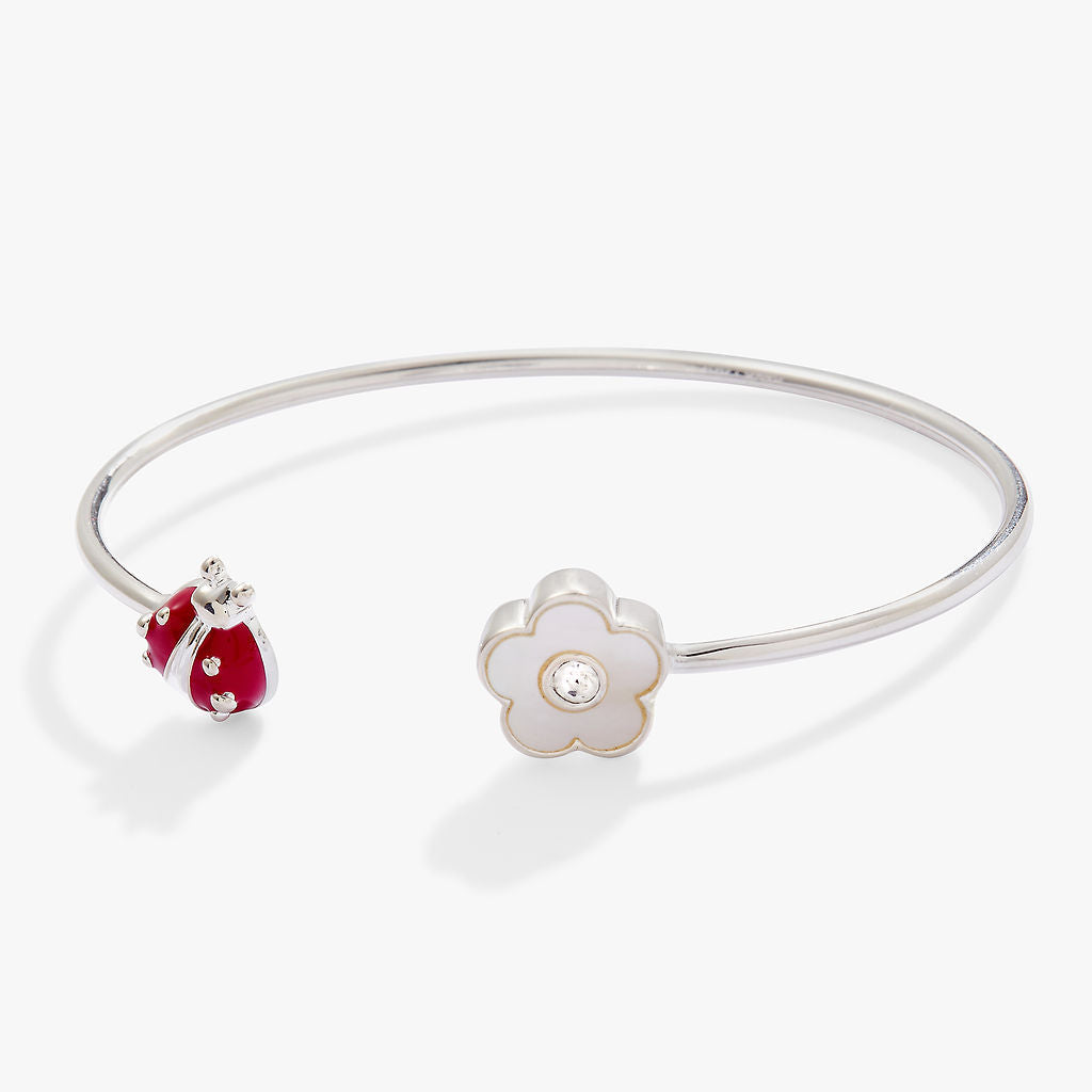 Ladybug and Daisy Flex Cuff - Aaria Tees Aaria Tees