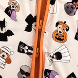 Bark & Treat (Convertible Zip Footies) - Aaria Tees Aaria Tees