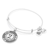 Number 2 Charm Bangle Bracelet | Grace, Comfort, and Sensitive - Aaria Tees Aaria Tees