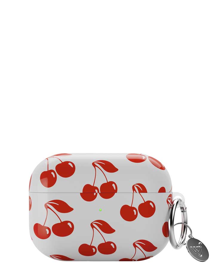 American Cherries AirPods Case - Aaria Tees Aaria Tees