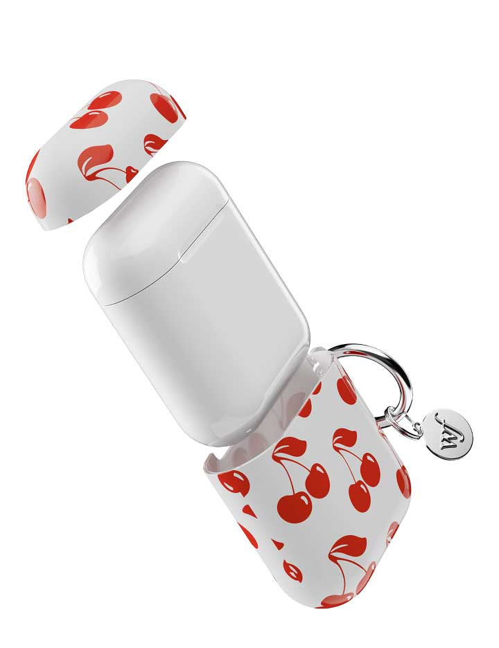 American Cherries AirPods Case - Aaria Tees Aaria Tees