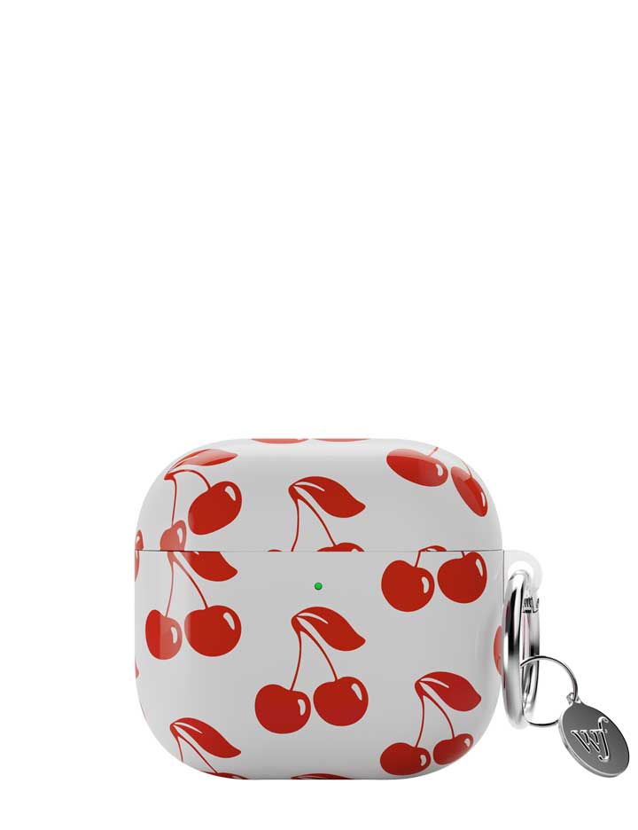 American Cherries AirPods Case - Aaria Tees