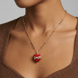 Box of Chocolate Locket Necklace - Aaria Tees Aaria Tees