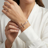 Faith In-Line Bracelet - Aaria Tees Aaria Tees