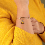 FRIENDS™ Holiday Armadillo Charm Bangle - Aaria Tees Aaria Tees