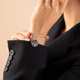Gossip Girl Logo Charm Bangle - Aaria Tees Aaria Tees