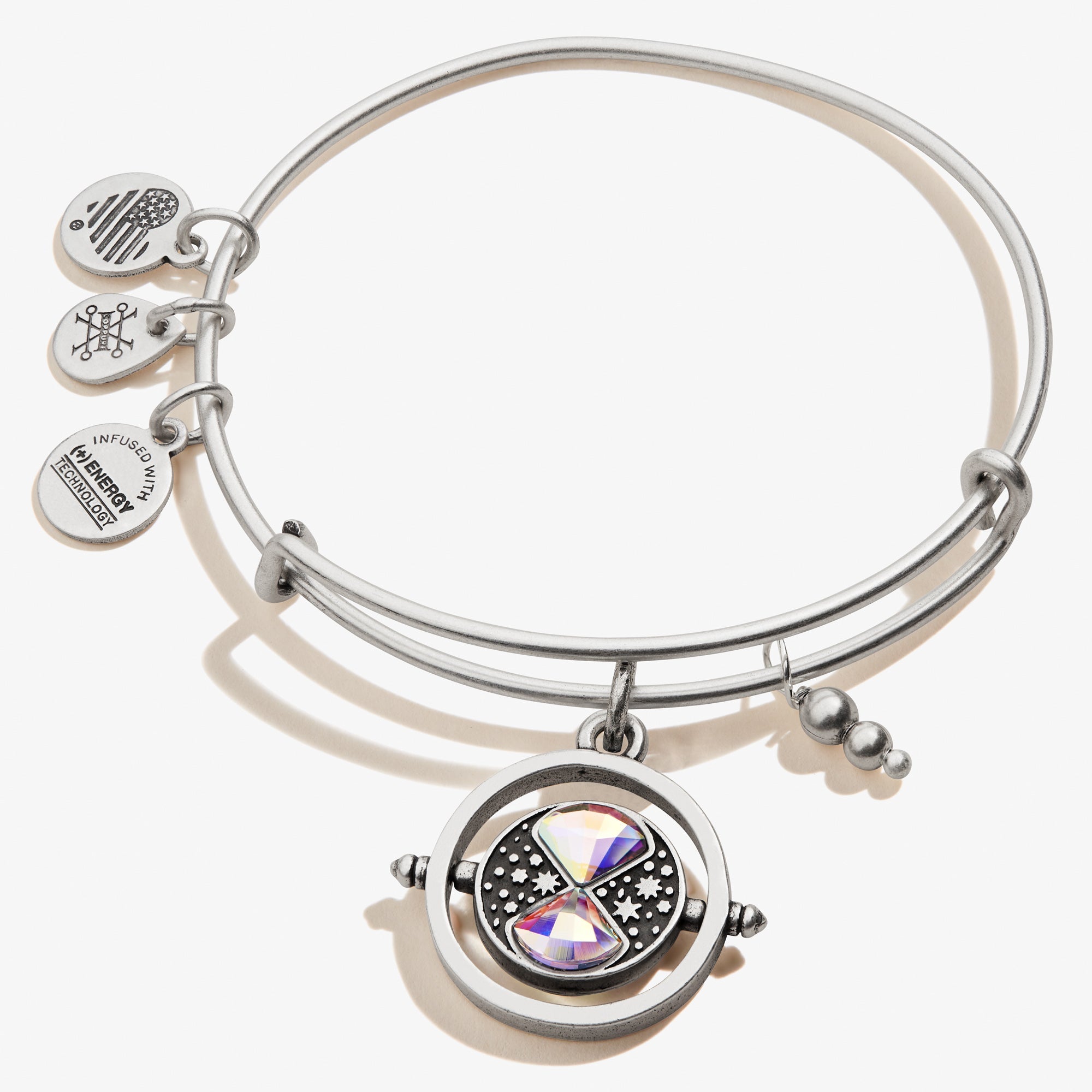 Harry Potter™ Time Turner Spinner Charm Bangle - Aaria Tees Aaria Tees