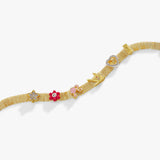 Barbie™ Multicharm Mesh Chain Bracelet - Aaria Tees Aaria Tees