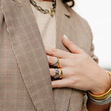 Abby Chain Ring Aaria Tees