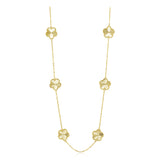 Adeline Clover Necklace Aaria Tees