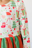 All I Want for Christmas L/S Tutu Dress - Aaria Tees Aaria Tees