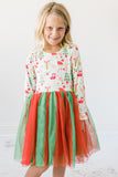 All I Want for Christmas L/S Tutu Dress - Aaria Tees Aaria Tees