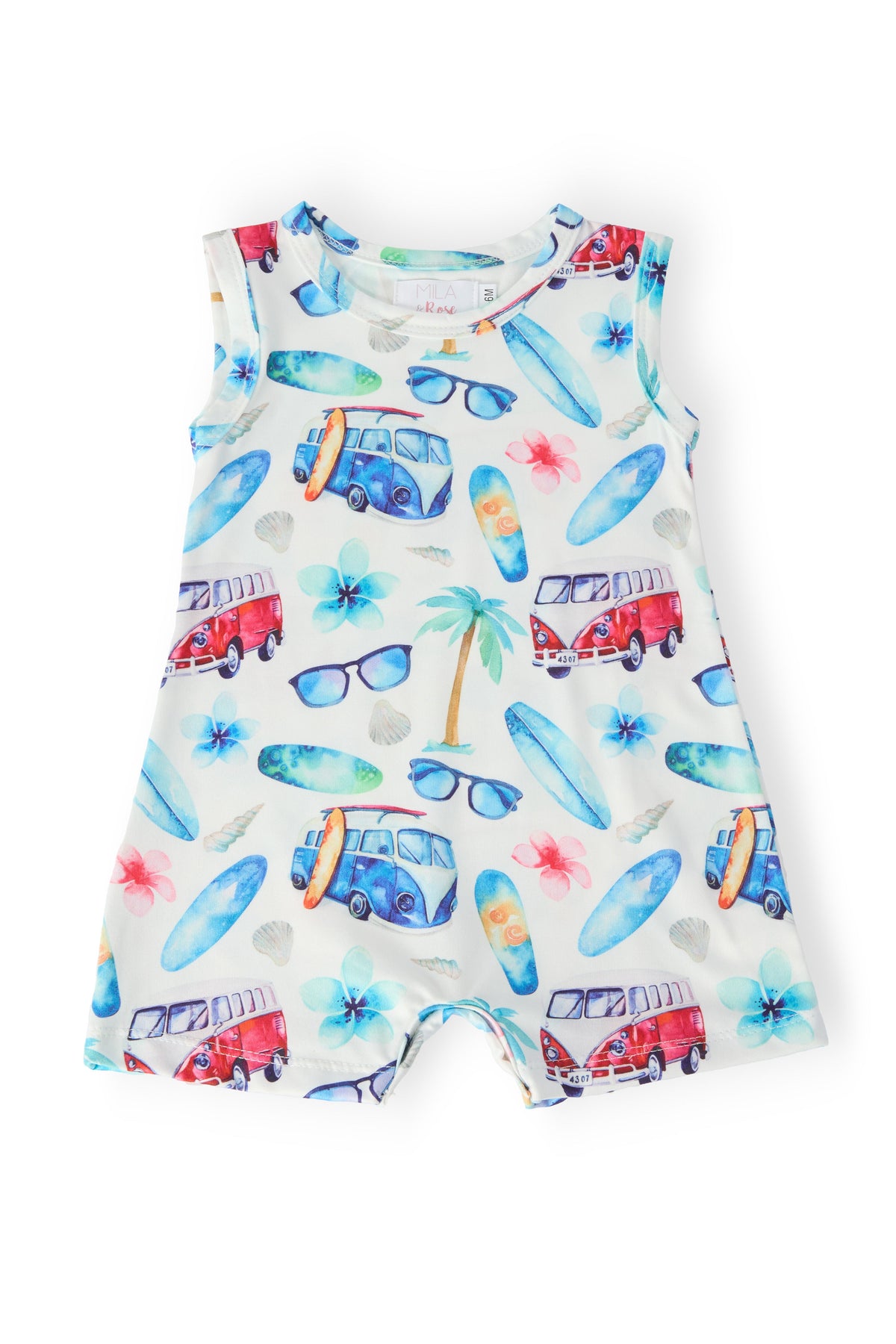 Aloha Shorty One-Piece - Aaria Tees
