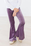 Amethyst Ribbed Velvet Bells - Aaria Tees Aaria Tees