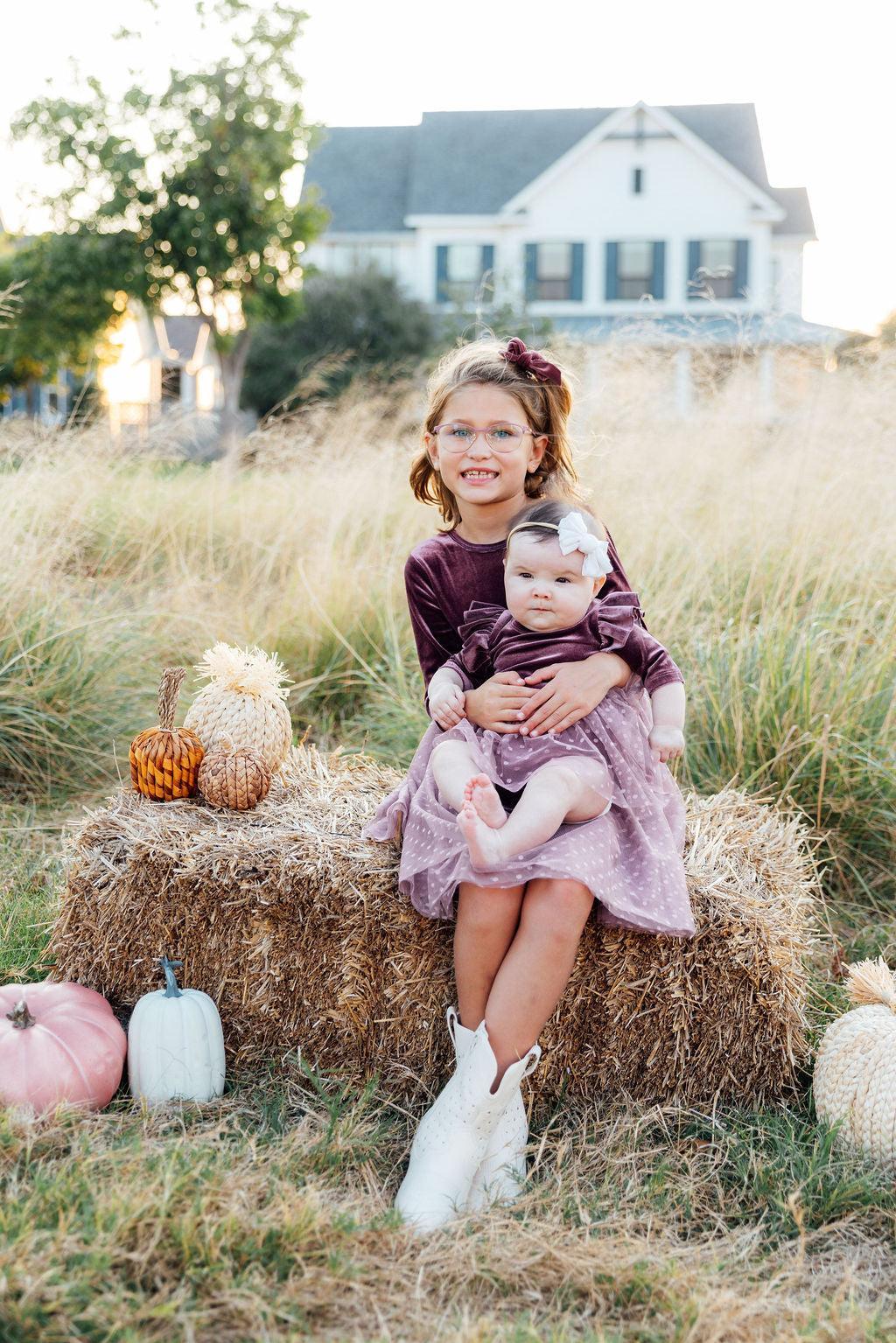 Amethyst Velvet Tutu Dress - Aaria Tees Aaria Tees