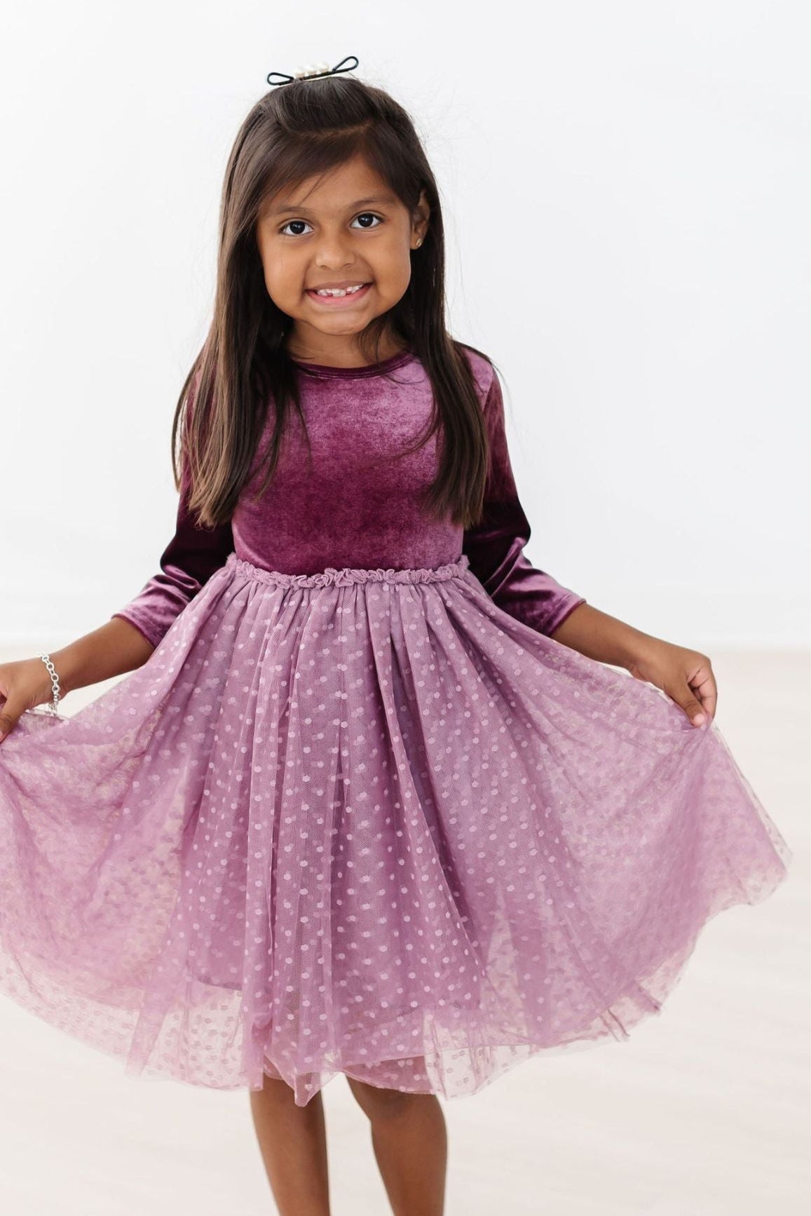 Amethyst Velvet Tutu Dress - Aaria Tees Aaria Tees