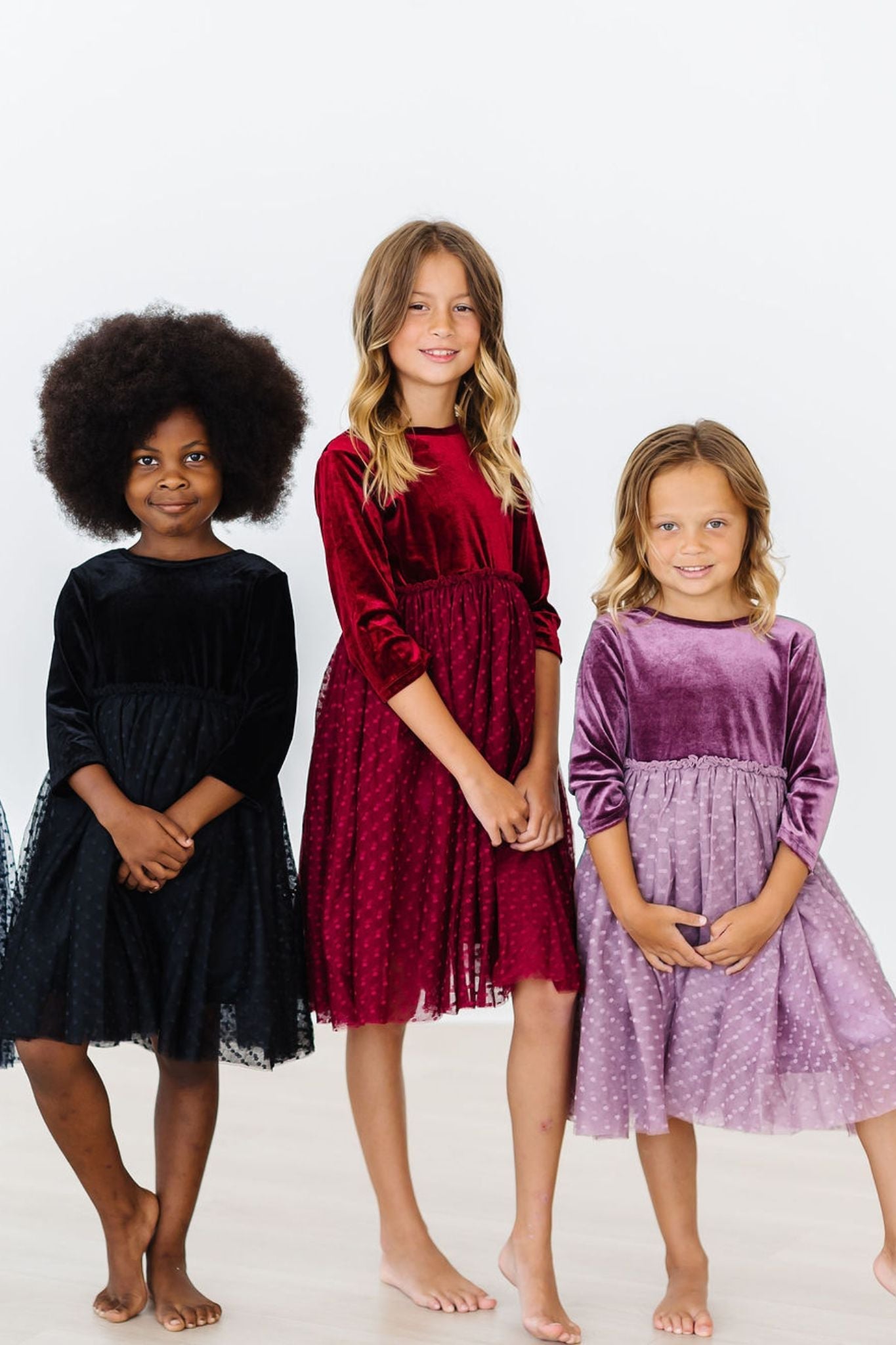 Amethyst Velvet Tutu Dress - Aaria Tees Aaria Tees