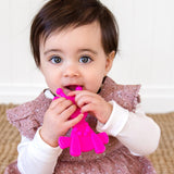 Little bamBAM Baby Teething Toy - Magenta - Aaria Tees Aaria Tees