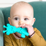 Little bamBAM Baby Teething Toy - Turquoise - Aaria Tees Aaria Tees