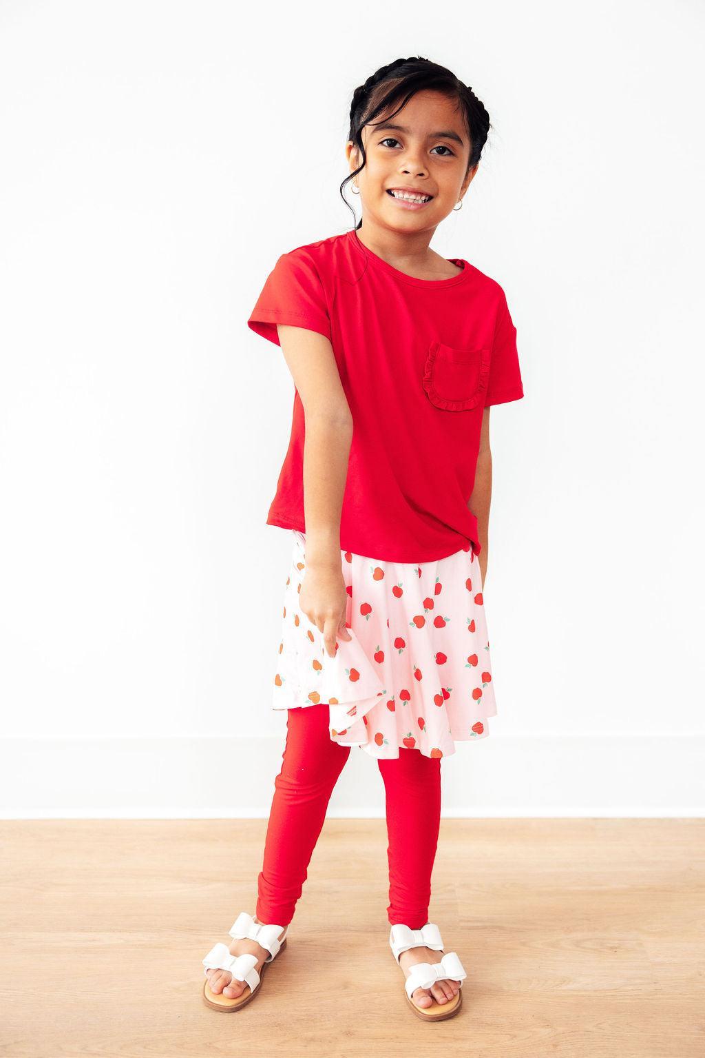 An Apple a Day Twirl Skegging - Aaria Tees Aaria Tees