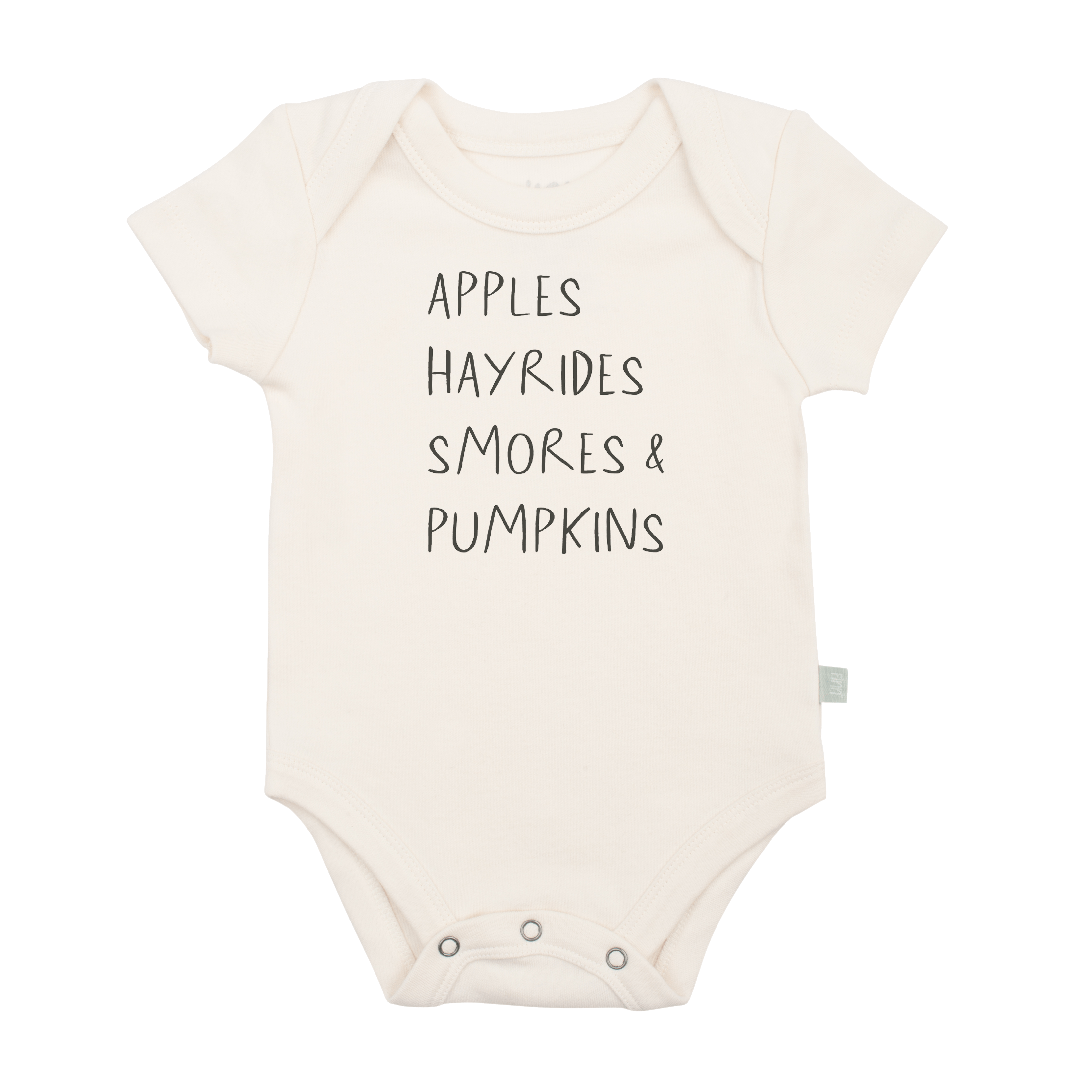 graphic bodysuit | apples hayrides smores - Aaria Tees Aaria Tees