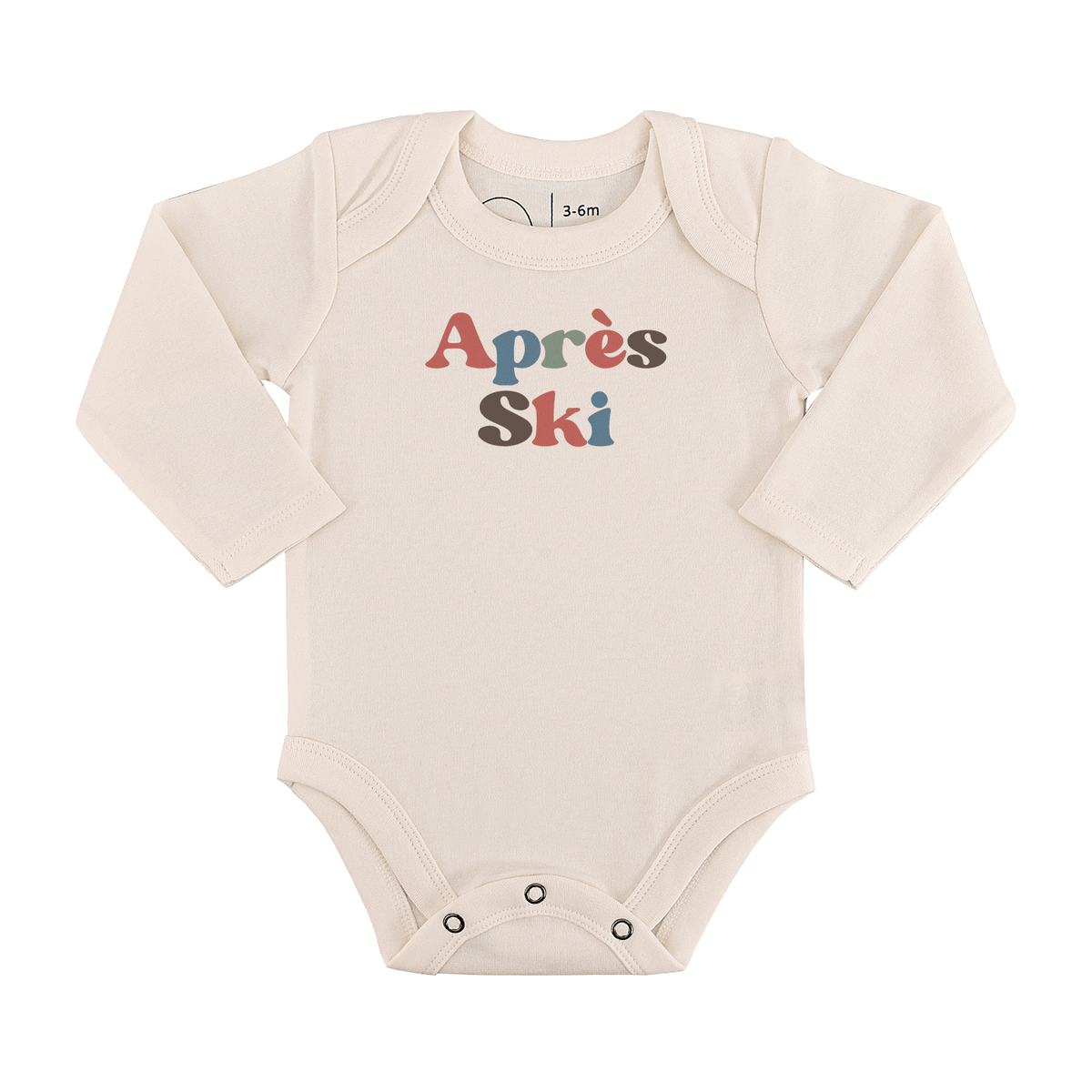 long sleeve graphic bodysuit | apres ski - Aaria Tees
