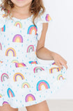 April Showers S/S Twirl Leotard - Aaria Tees Aaria Tees