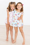 April Showers S/S Twirl Leotard - Aaria Tees Aaria Tees
