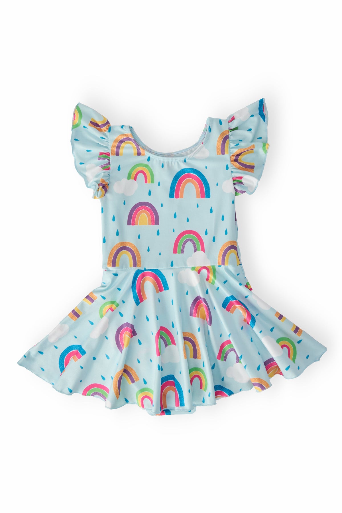 April Showers S/S Twirl Leotard - Aaria Tees