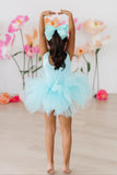Aqua Tank Tutu Leotard - Aaria Tees Aaria Tees