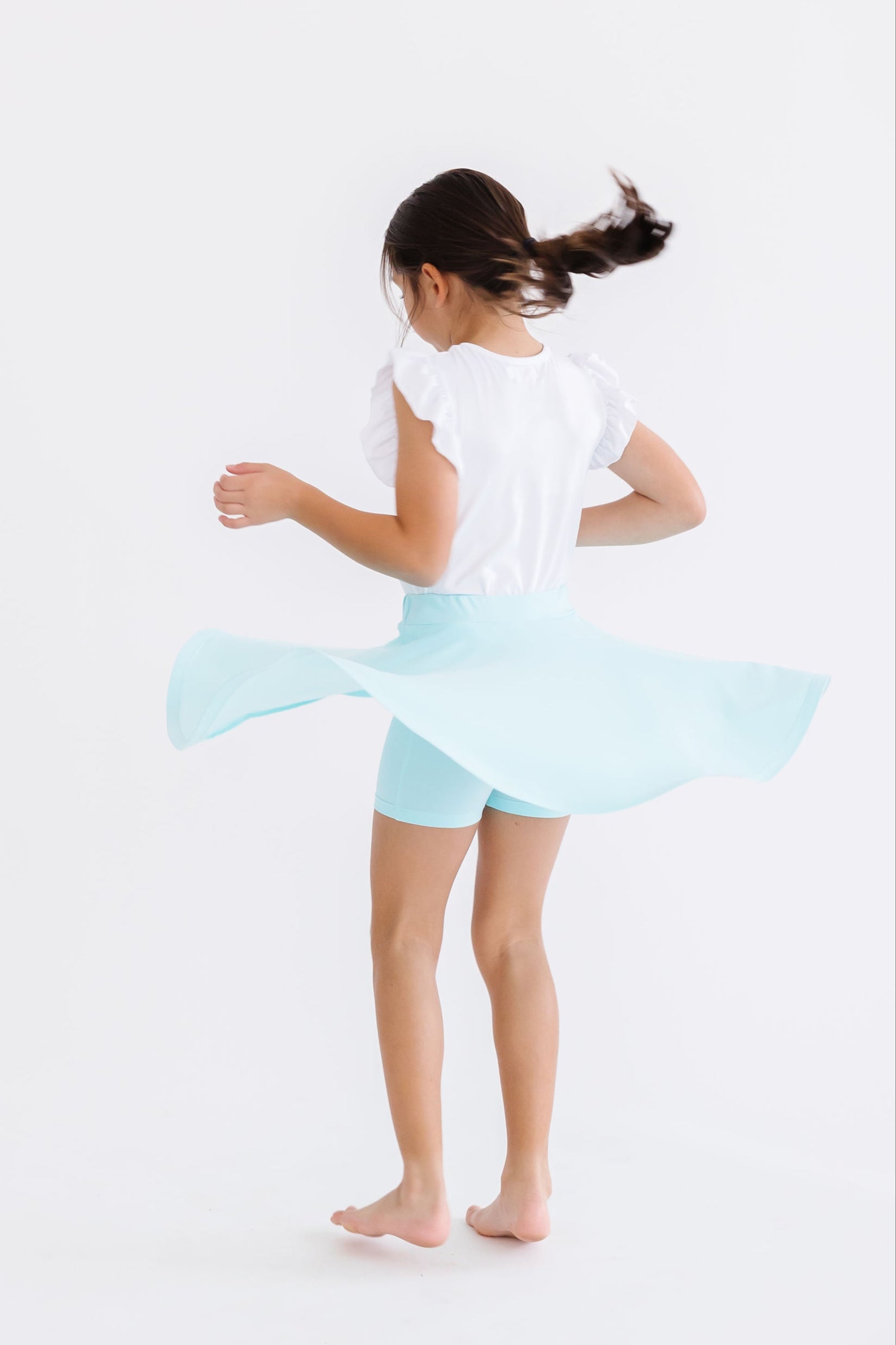 Aqua Twirl Skort - Aaria Tees Aaria Tees