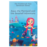 Aqua the Mermaid Storybook for Kids - Aqua Seashell Adventure Aaria Tees