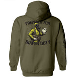 Prepared For Diaper Duty Hazmat Suit Aaria Tees