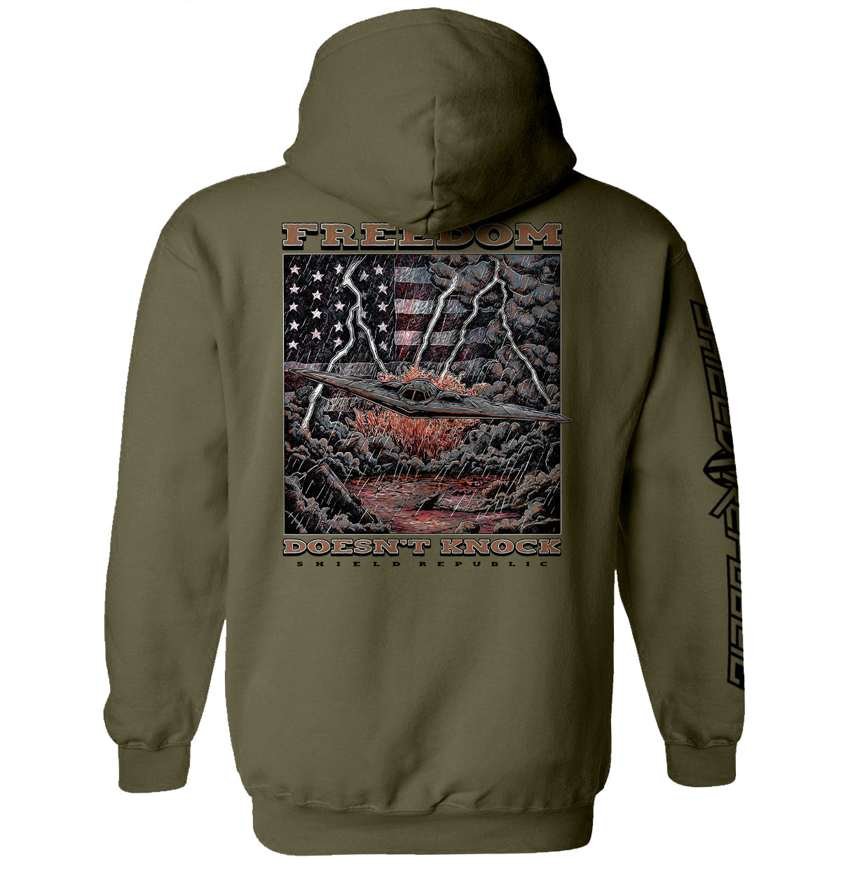 Freedom Doesn't Knock - Aaria Tees Aaria Tees
