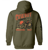 Cowboy Country Wandering The West Aaria Tees
