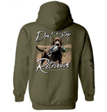 Don't Stop Retrievin' Chocolate Lab - Aaria Tees Aaria Tees