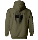 B2 Stealth Bomber Flag Aaria Tees