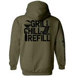 Grill Chill Refill Aaria Tees