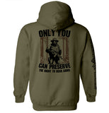 Only You can Preserve the the Right to Bear Arms Aaria Tees