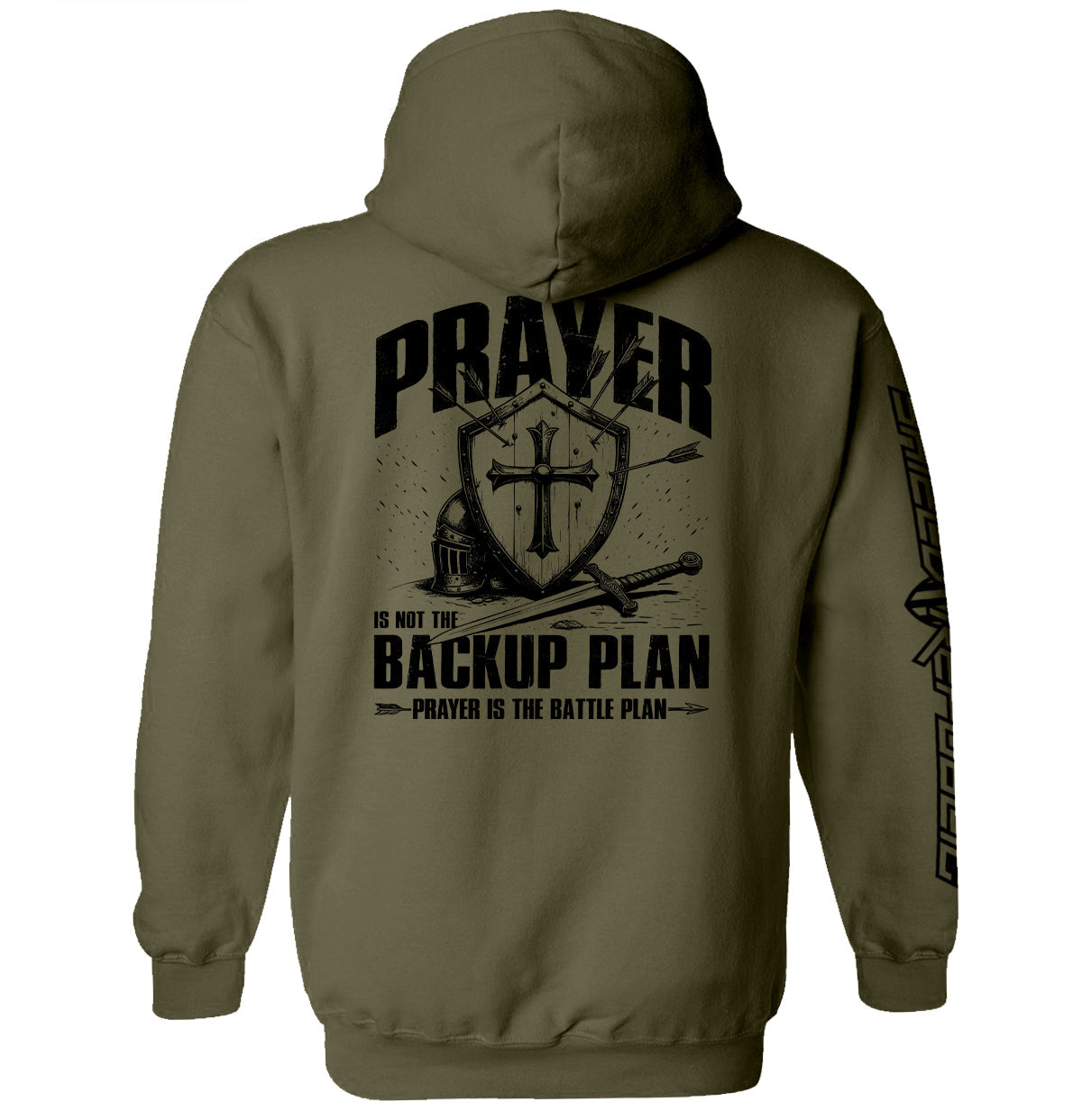 Prayer is not a backup plan - Aaria Tees Aaria Tees