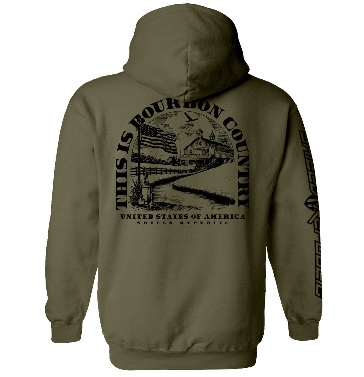 This is Bourbon Country USA - Aaria Tees Aaria Tees