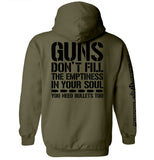 Guns Don't Fill The Emptiness In Your Soul Aaria Tees