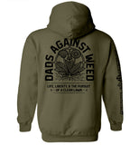 Dads Against Weed Black - Aaria Tees Aaria Tees